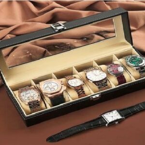 6 Slot Watch Collection Box