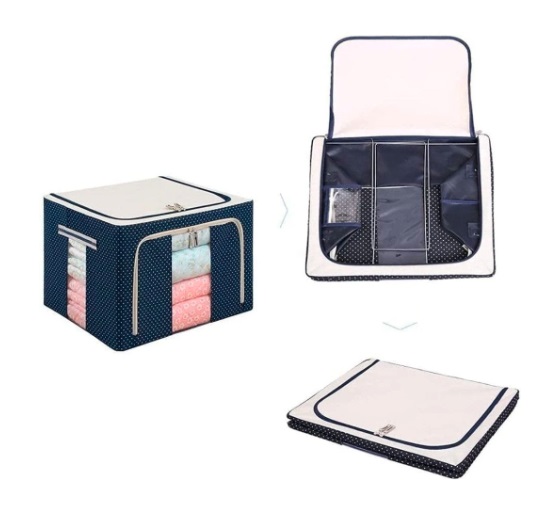 66 Liter Storage Bag with Foldable Steel Frame - Image 3