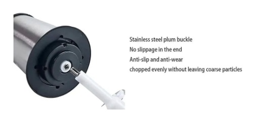 2L Stainless Steel Meat Grinder with Handle - Image 3