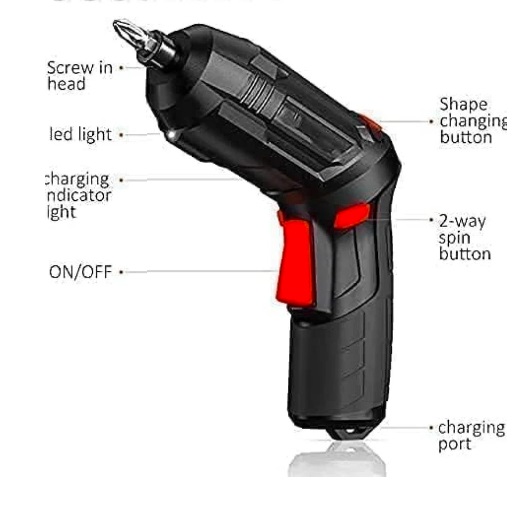 47 in 1 Cordless Electric Screwdriver Set - Image 3