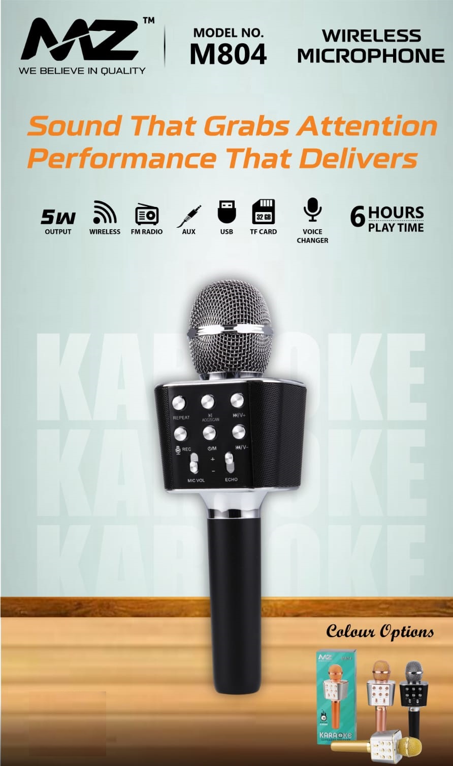 M804 Wireless Phone (Wireless Microphone)